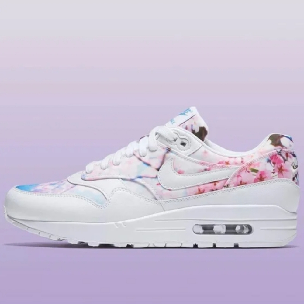 Nike Air Max 1 Cherry Blossom 9.5 White